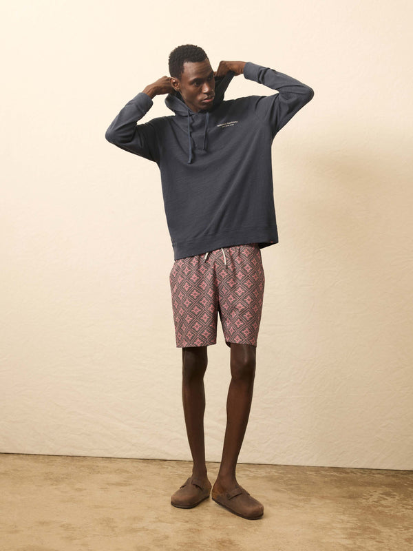 faherty Nazare Sunwashed Slub Hoodie - Blue Nights Men's Hoodies u0026 Pullovers