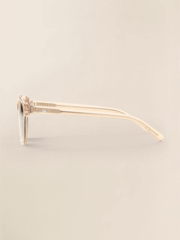 Faherty Norris Sunglasses - Peach Crystal Unisex Sunglasses