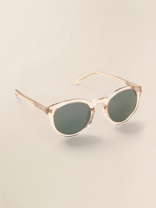 faherty Norris Sunglasses - Peach Crystal Unisex Sunglasses