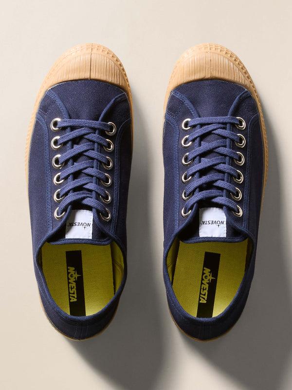 Faherty Novesta Star Master - 27 Navy 003 Transparent Footwear Sneakers