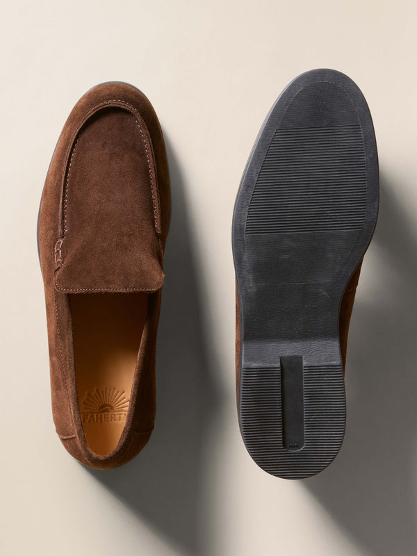 Faherty Reserve Venetian Loafer - Chocolate Footwear Shoes