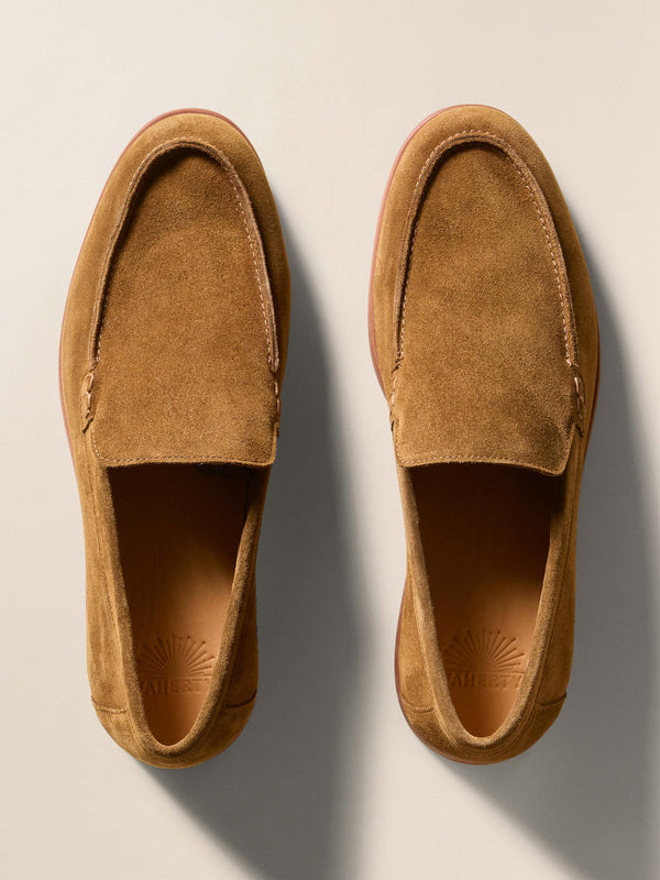 Faherty Reserve Venetian Loafer - Tobacco Footwear Shoes