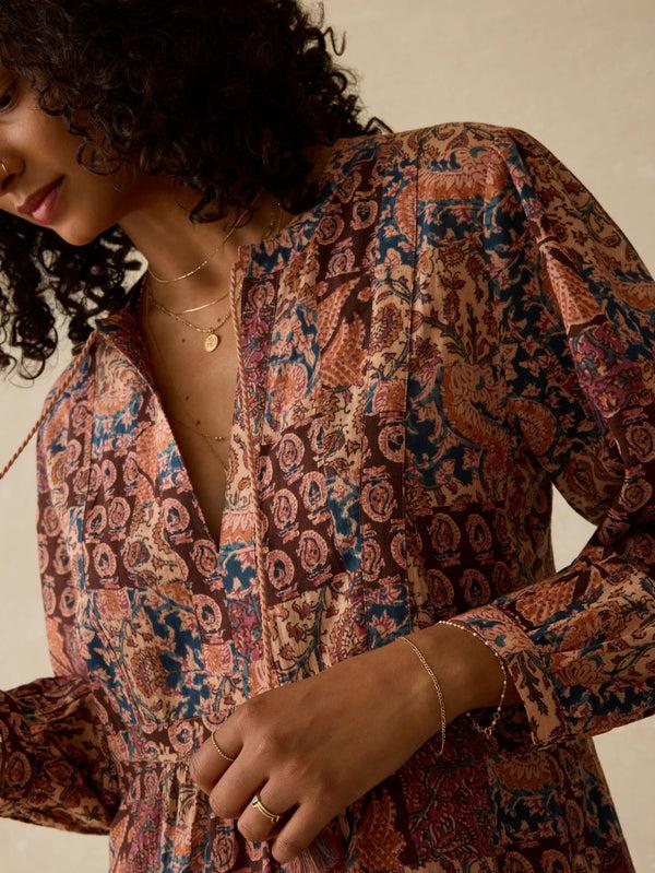 Faherty Sandy Cove Coverup - Madeira Patchwork Women's Dresses