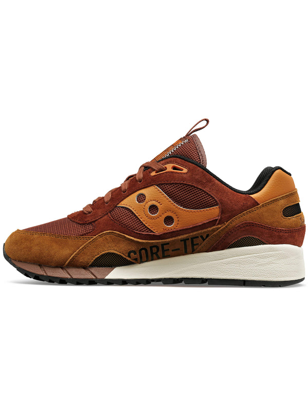 Faherty Saucony Men's Shadow 6000 GTX - Brown Men's Footwear