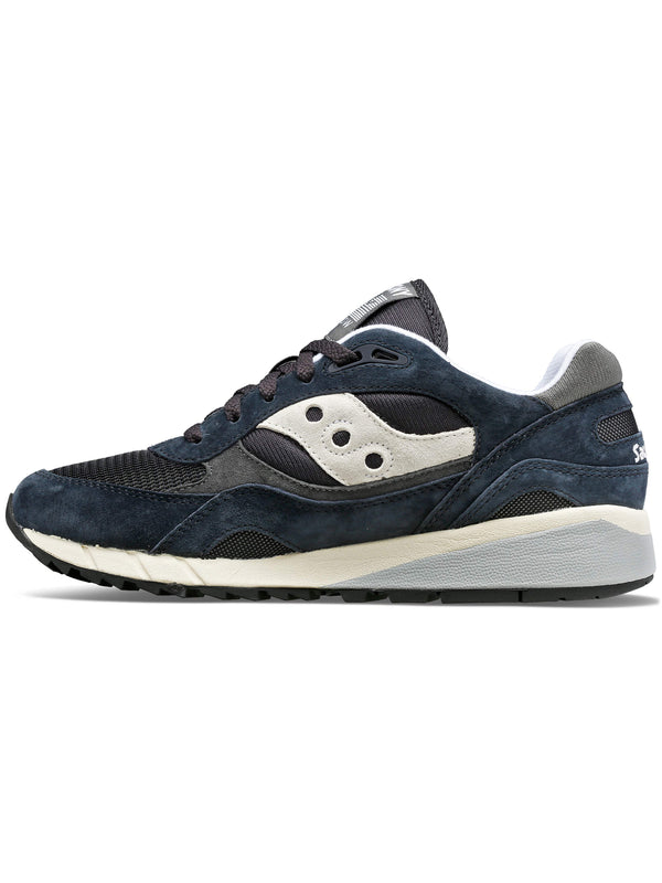 Faherty Saucony Men's Shadow 6000 - Navy Grey Men's Footwear
