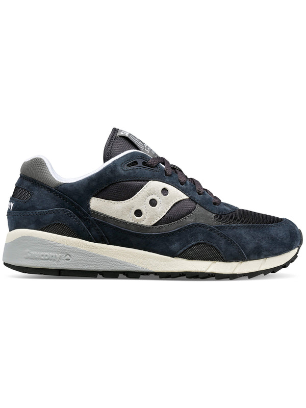 faherty Saucony Men's Shadow 6000 - Navy Grey Men's Footwear