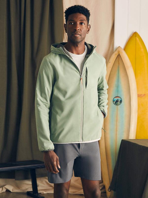 Faherty Shorelite Jacket - Trail Olive Men's Outerwear