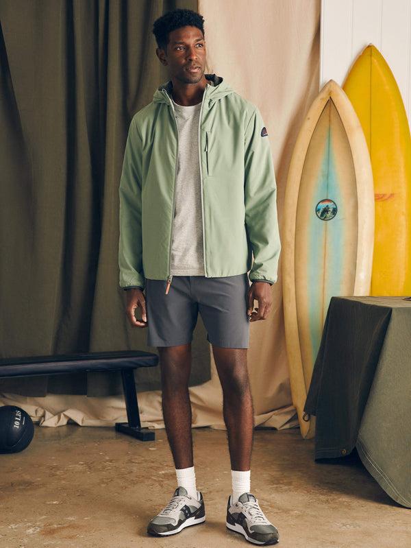 faherty Shorelite Jacket - Trail Olive Men's Outerwear