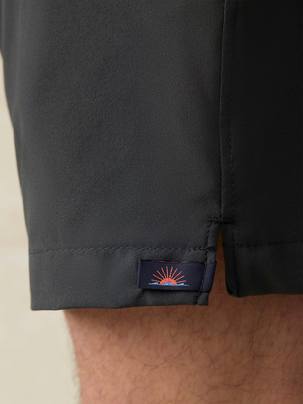 Faherty Shorelite Lined Trunk (5") - Mountain Black Men's Swim