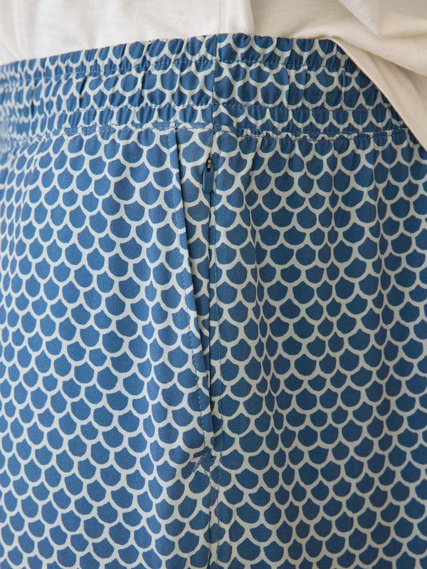 Faherty Shorelite Lined Trunk (7") - Fishscale Men's Swim