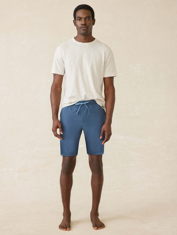 Faherty Shorelite Lined Trunk (7") - Offshore Storm Men's Swim