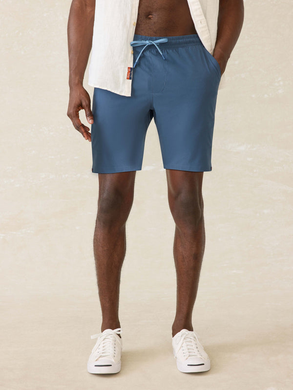 faherty Shorelite Lined Trunk (7") - Offshore Storm Men's Swim