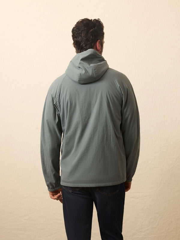 Faherty Shorelite Zephyr Jacket - Seaglass Blue Men's Outerwear