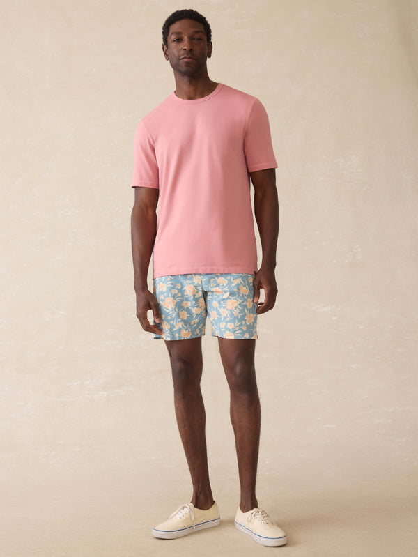 Faherty Short-Sleeve Shorelite UPF Tee - Faded Flag Men's Knits