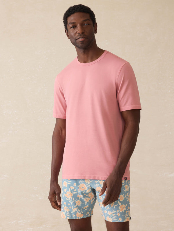 faherty Short-Sleeve Shorelite UPF Tee - Faded Flag Men's Knits