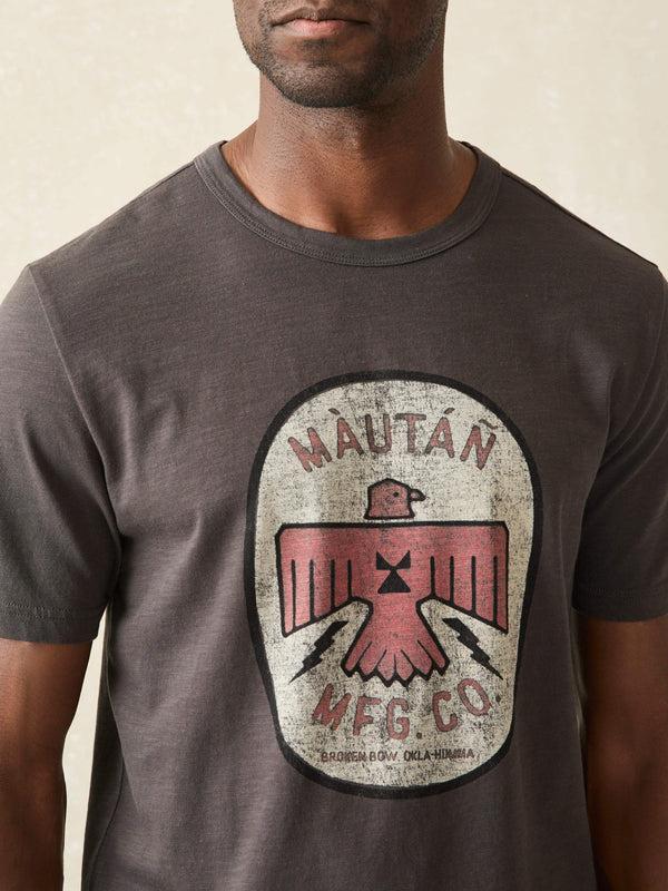 Faherty Steven Paul Judd Sunwashed Tee - Washed Black Men's Knits