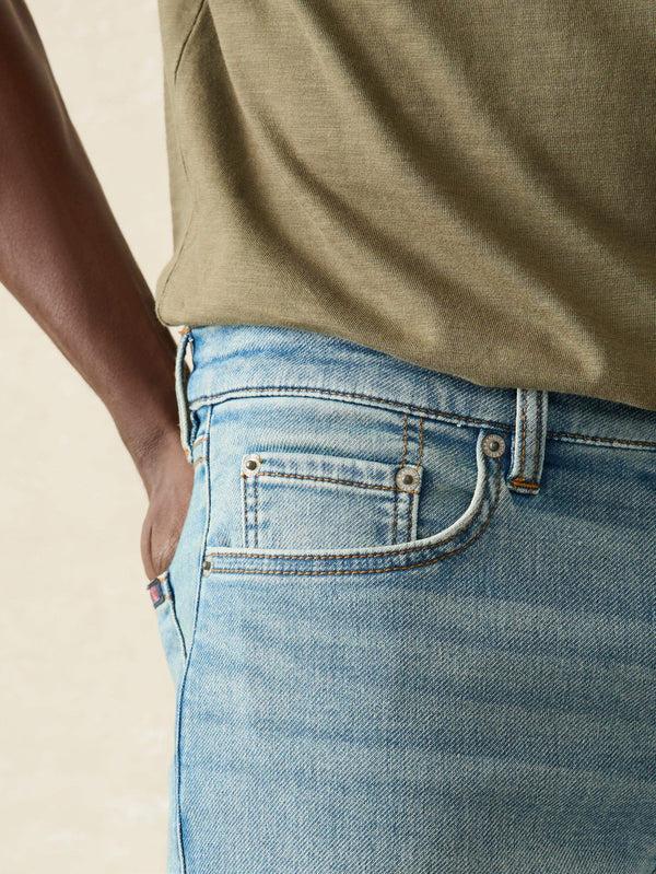 Faherty Stretch Terry Indigo 5-Pocket Pant - Eastern Shore Men's Bottoms