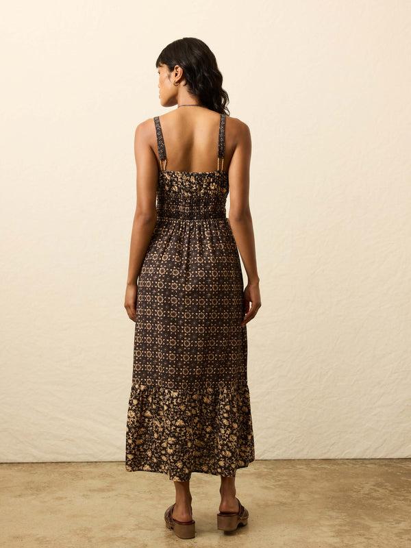 Faherty Sunbeam Dress - Luna Mixed Print Women's Dresses