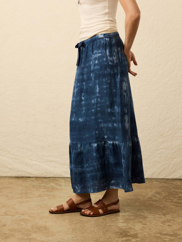 Faherty Sunbeam Skirt - Moonlight Tie Dye Women's Bottoms