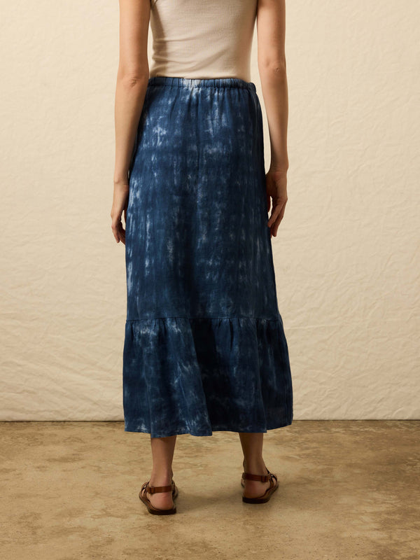 Faherty Sunbeam Skirt - Moonlight Tie Dye Women's Bottoms