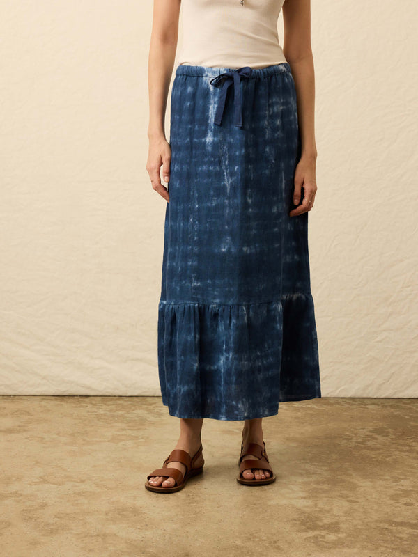 Faherty Sunbeam Skirt - Moonlight Tie Dye Women's Bottoms