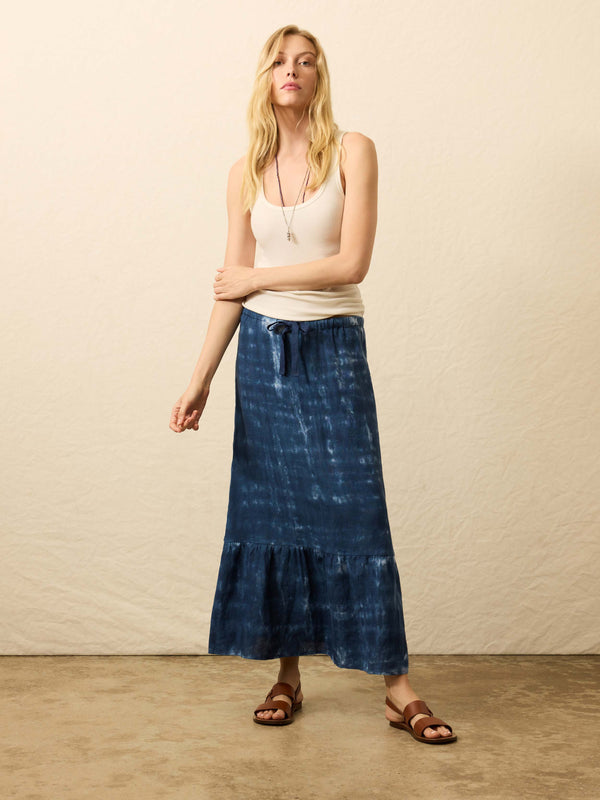 faherty Sunbeam Skirt - Moonlight Tie Dye Women's Bottoms
