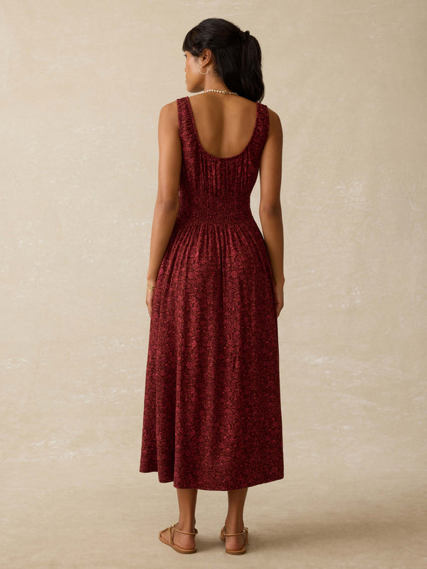 Faherty Sunseeker Dress - Belmonte Floral Women's Dresses