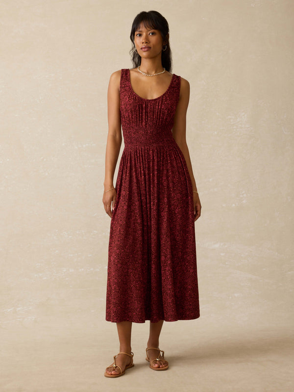 faherty Sunseeker Dress - Belmonte Floral Women's Dresses