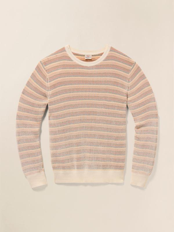 Faherty Sunwashed Crewneck Sweater - Desert Hills Men's Sweaters