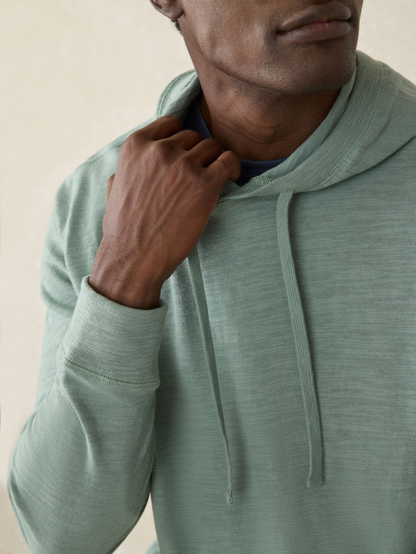 Faherty Sunwashed Midweight Organic Hoodie - Sage Creek Men's Hoodies U0026 Pullovers