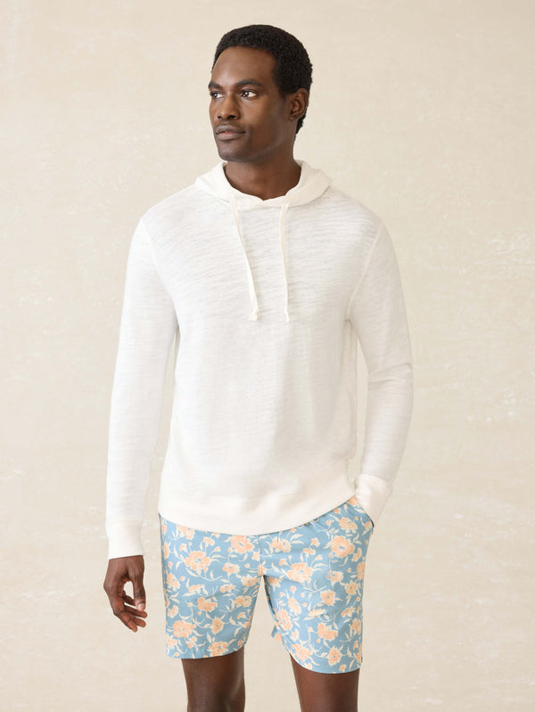 faherty Sunwashed Midweight Organic Hoodie - White Men's Hoodies u0026 Pullovers