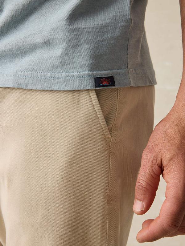 Faherty Sunwashed Pocket Tee - Blue Breeze Men's Knits