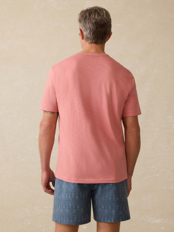 Faherty Sunwashed Regenerative Tee - Faded Flag Men's Knits