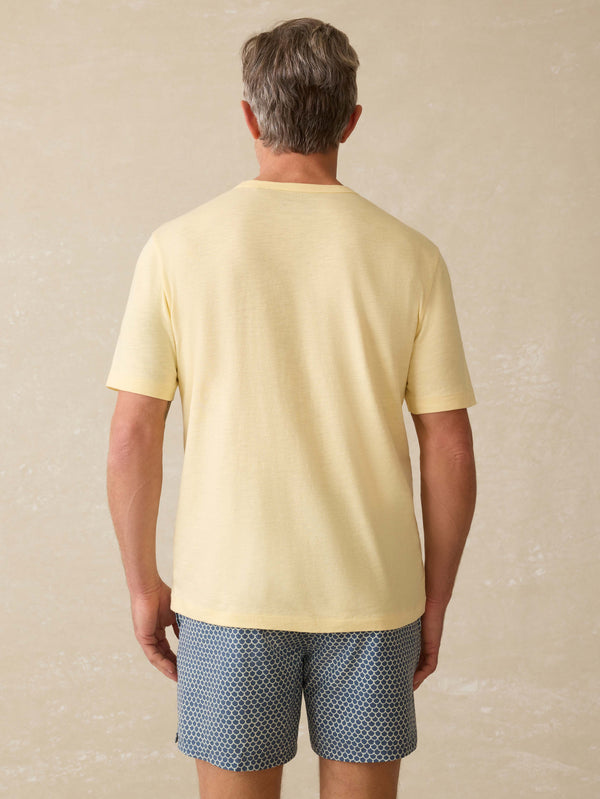 Faherty Sunwashed Regenerative Tee - Isle Sun Men's Knits