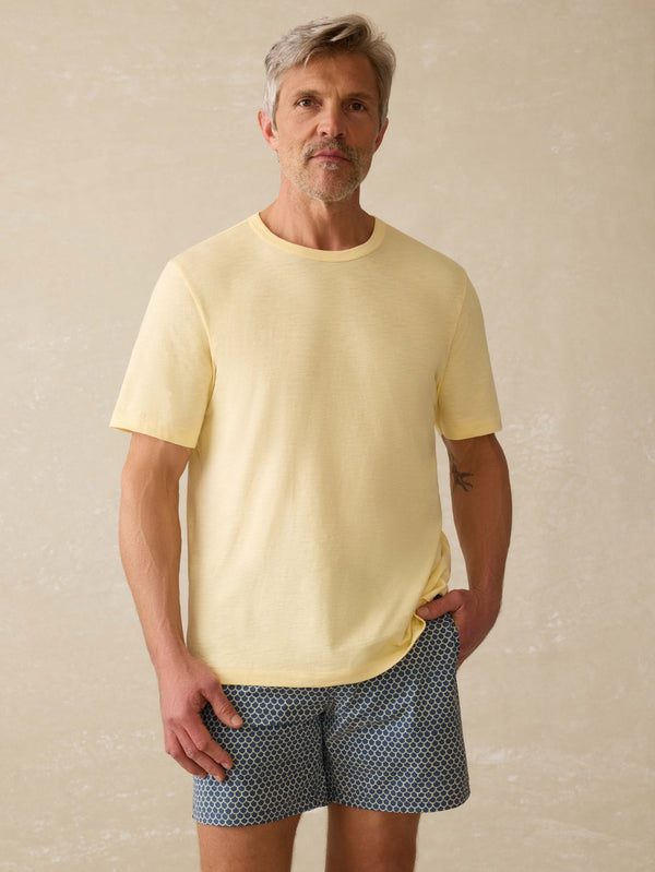 faherty Sunwashed Regenerative Tee - Isle Sun Men's Knits