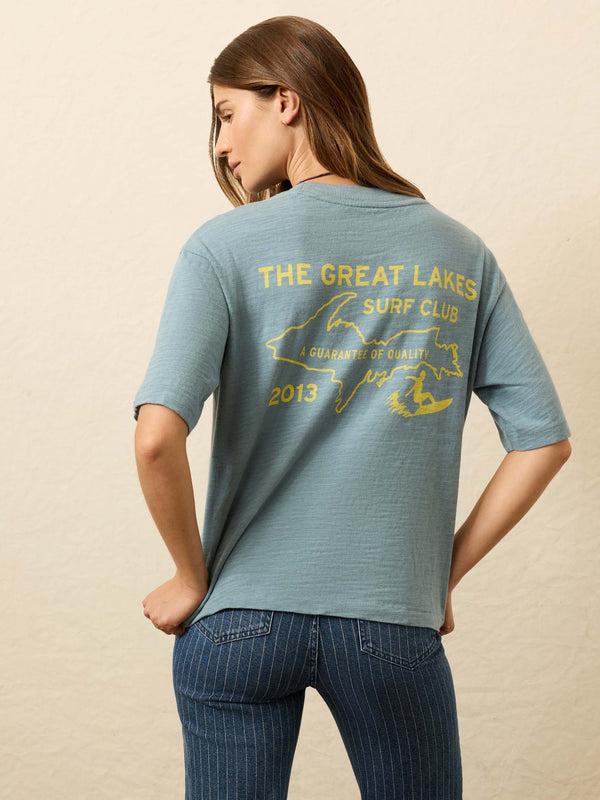 Faherty Sunwashed Slub Vintage Tee - Citadel Women's Knits