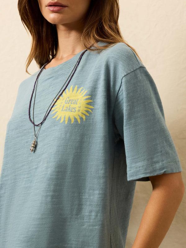 faherty Sunwashed Slub Vintage Tee - Citadel Women's Knits
