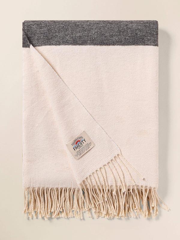 Faherty Thunder Voice Eagle Brushed Recycled Cotton Blanket - Iron Ridge Blankets