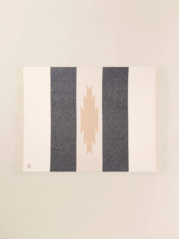 faherty Thunder Voice Eagle Brushed Recycled Cotton Blanket - Iron Ridge Blankets