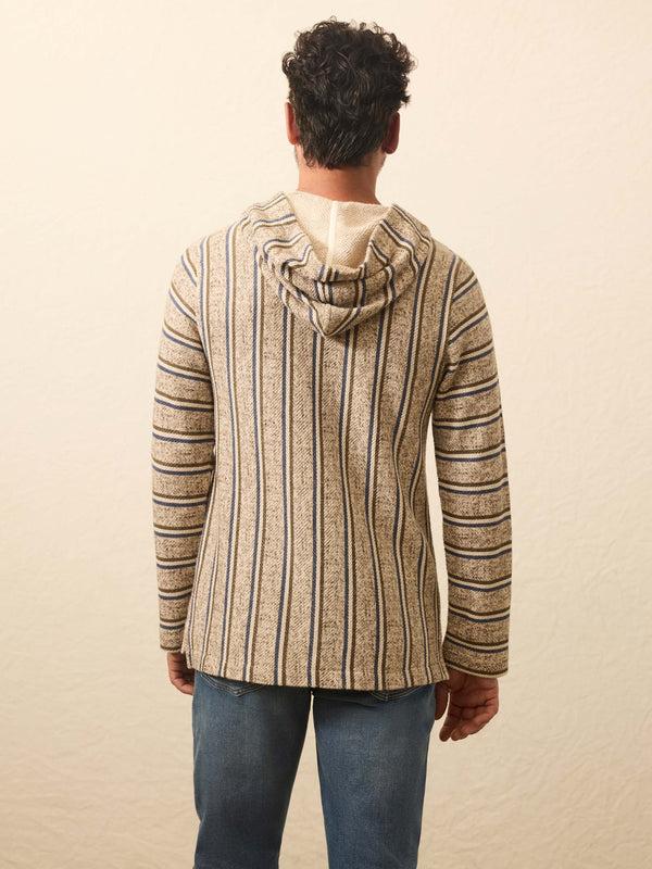 Faherty Whitewater Hoodie - Elk Rapids Stripe Men's Hoodies U0026 Pullovers