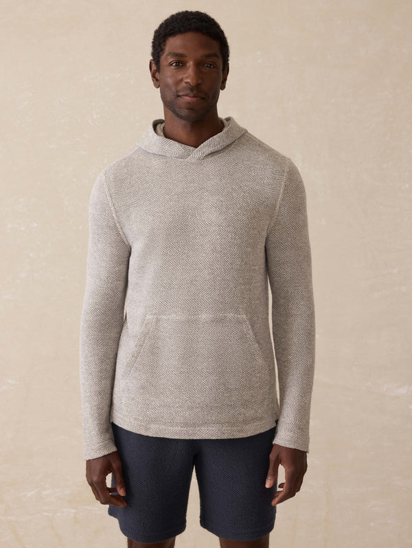 faherty Whitewater Hoodie - Grey Shell Loop Men's Hoodies u0026 Pullovers