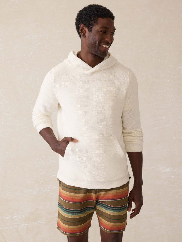 faherty Whitewater Hoodie - Ivory Shell Men's Hoodies u0026 Pullovers