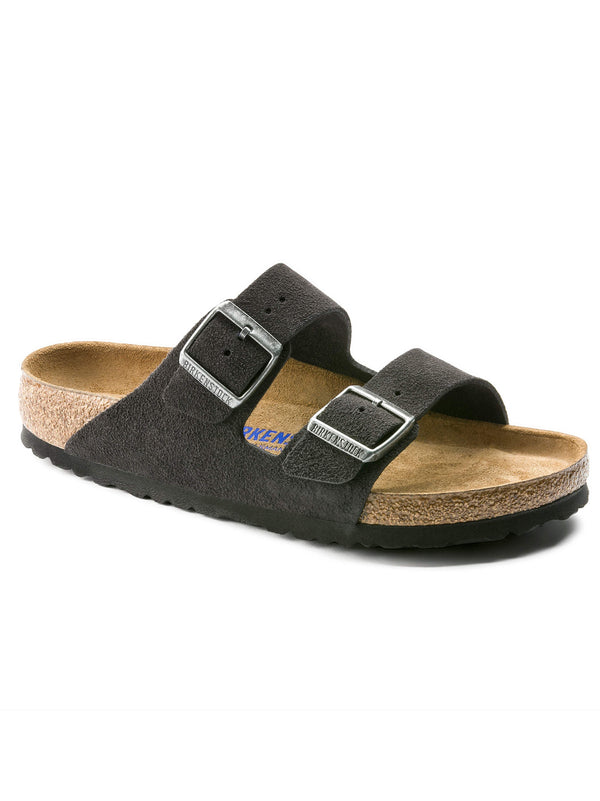faherty Women's Birkenstock Arizona Soft Footbed - Velvet Gray Women's Footwear
