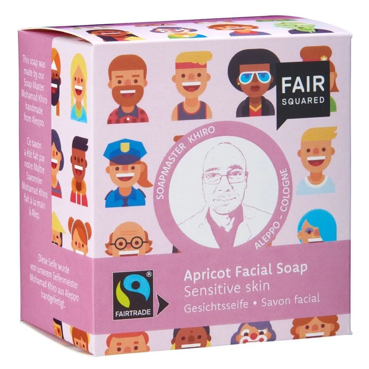 fair squared Apricot Facial Soap FAIR SQUARED