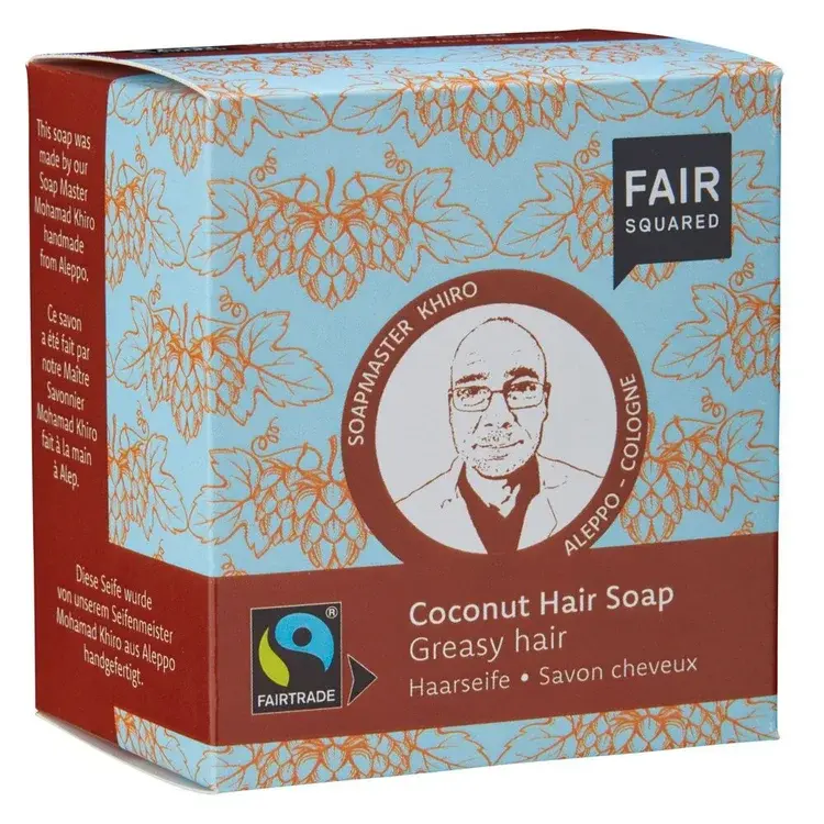 fair squared Coconut Hair Soap FAIR SQUARED