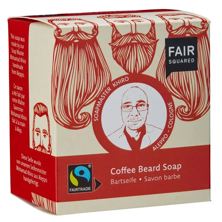 fair squared Coffee Beard Soap FAIR SQUARED