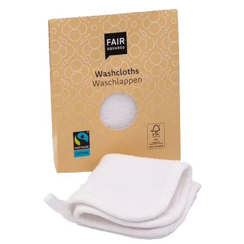 fair squared Cotton Washcloths FAIR SQUARED