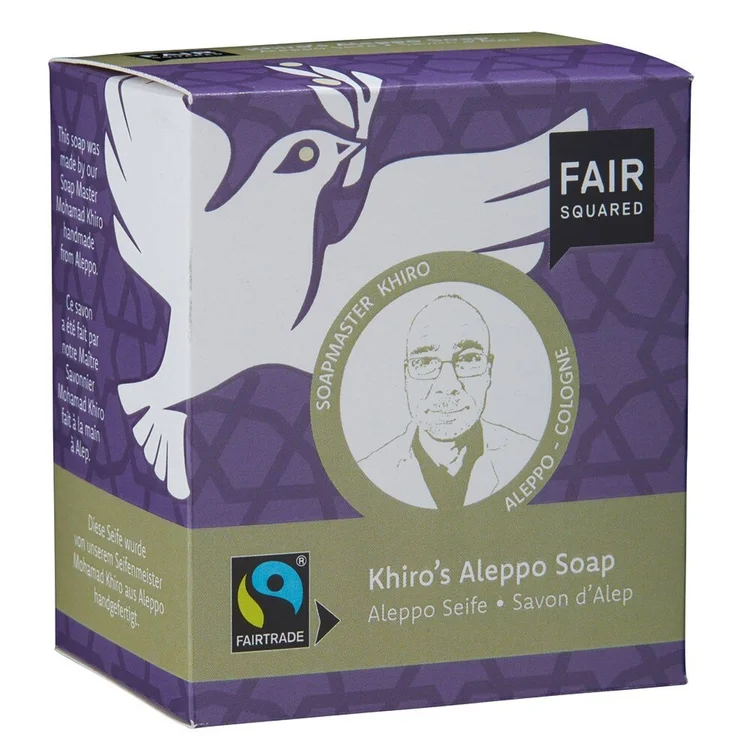 fair squared Khiro's Aleppo Soap FAIR SQUARED
