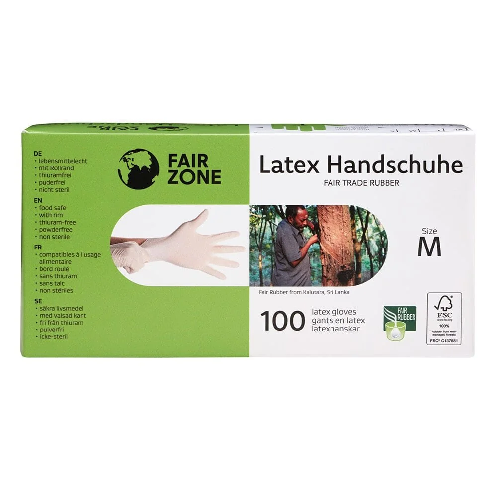 Fair Squared Latex Gloves FAIR ZONE