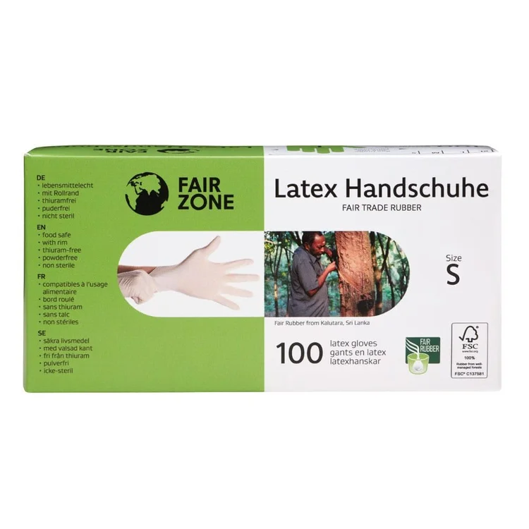 fair squared Latex Gloves FAIR ZONE